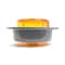 Truck-Lite Led, Yellow Round, 2 Diode, Marker Clearance Light, P3, Gray Polycarbonate Flange Mount 30251Y - alternate 2